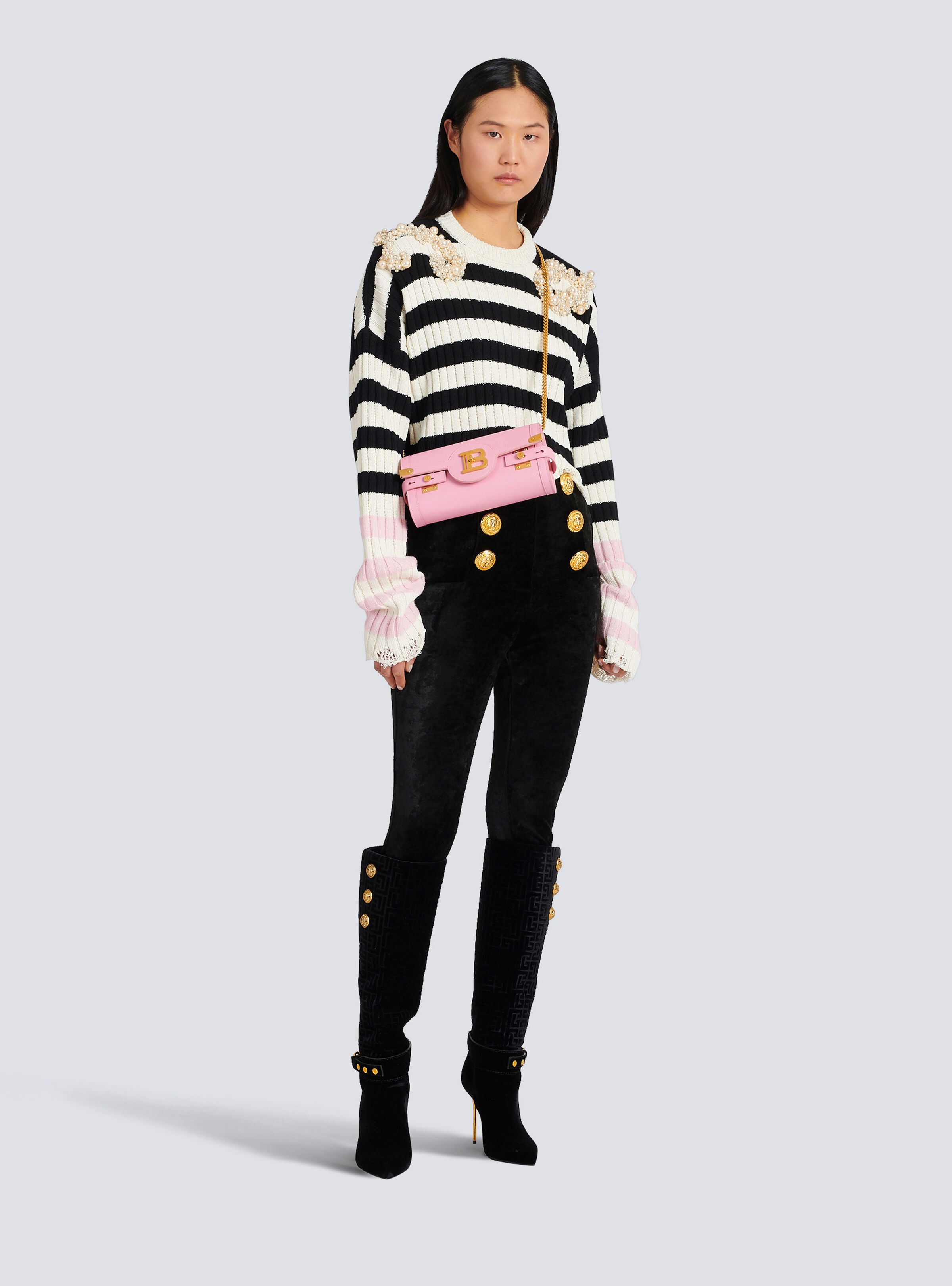 Smooth leather B-Buzz 23 clutch bag - 2
