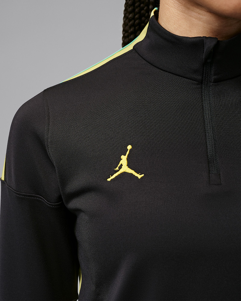 Brazil Strike Women's Jordan Dri-FIT Soccer Knit Drill Top 5