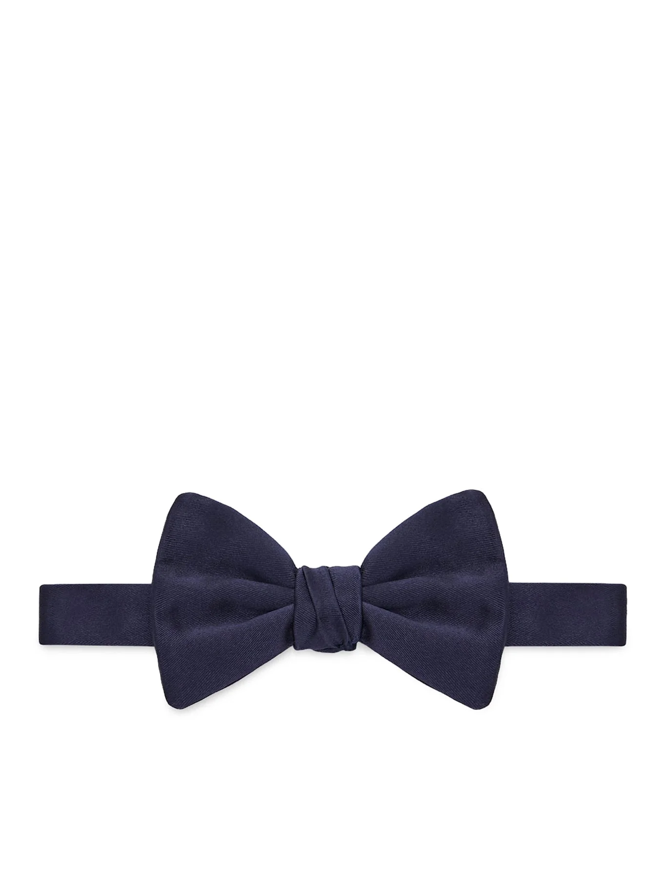 PURE SILK SELF-TIE BOW TIE - 1