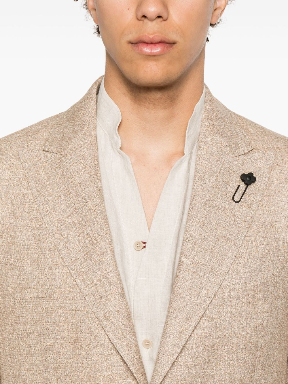 single-breasted blazer - 5