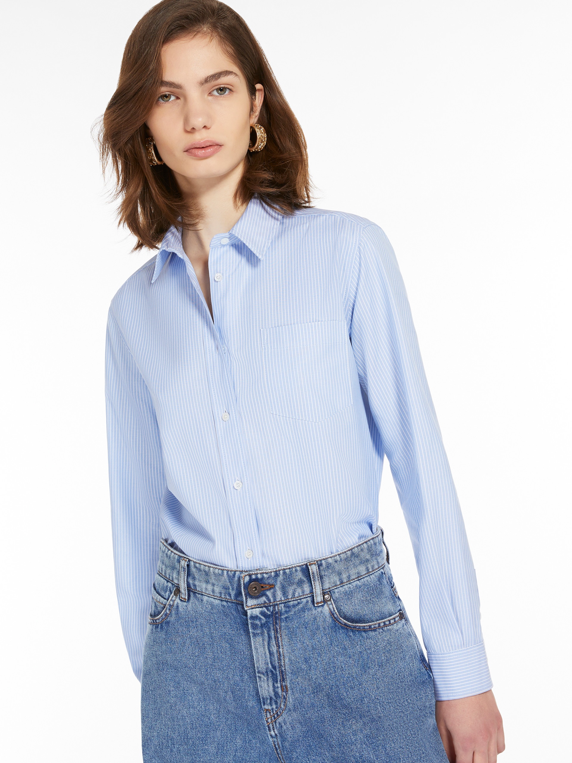 PIADENA Cotton Oxford shirt - 5