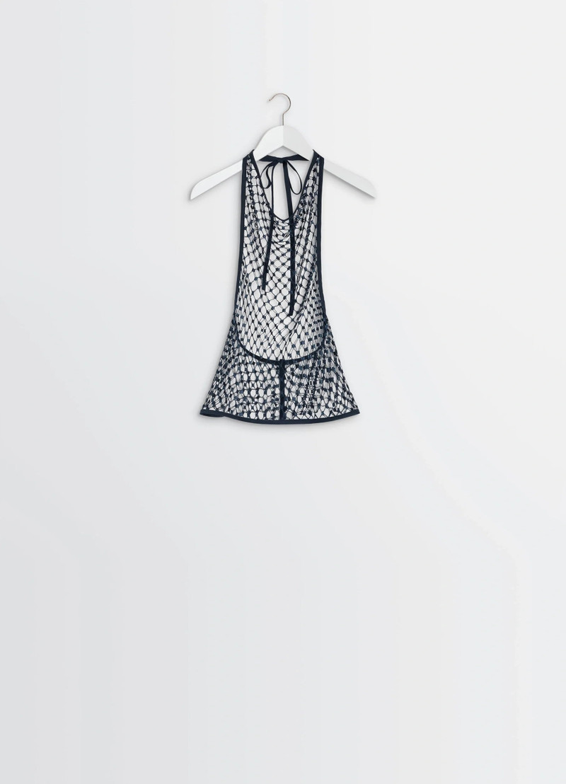 FISHNET HALTER TOP 1