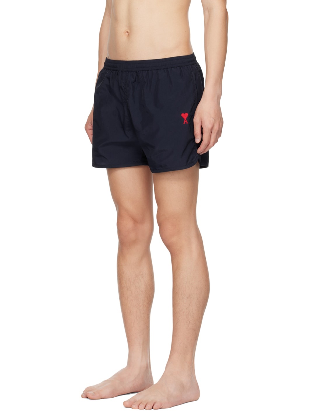 Navy Ami de Cœur Swim Shorts - 4