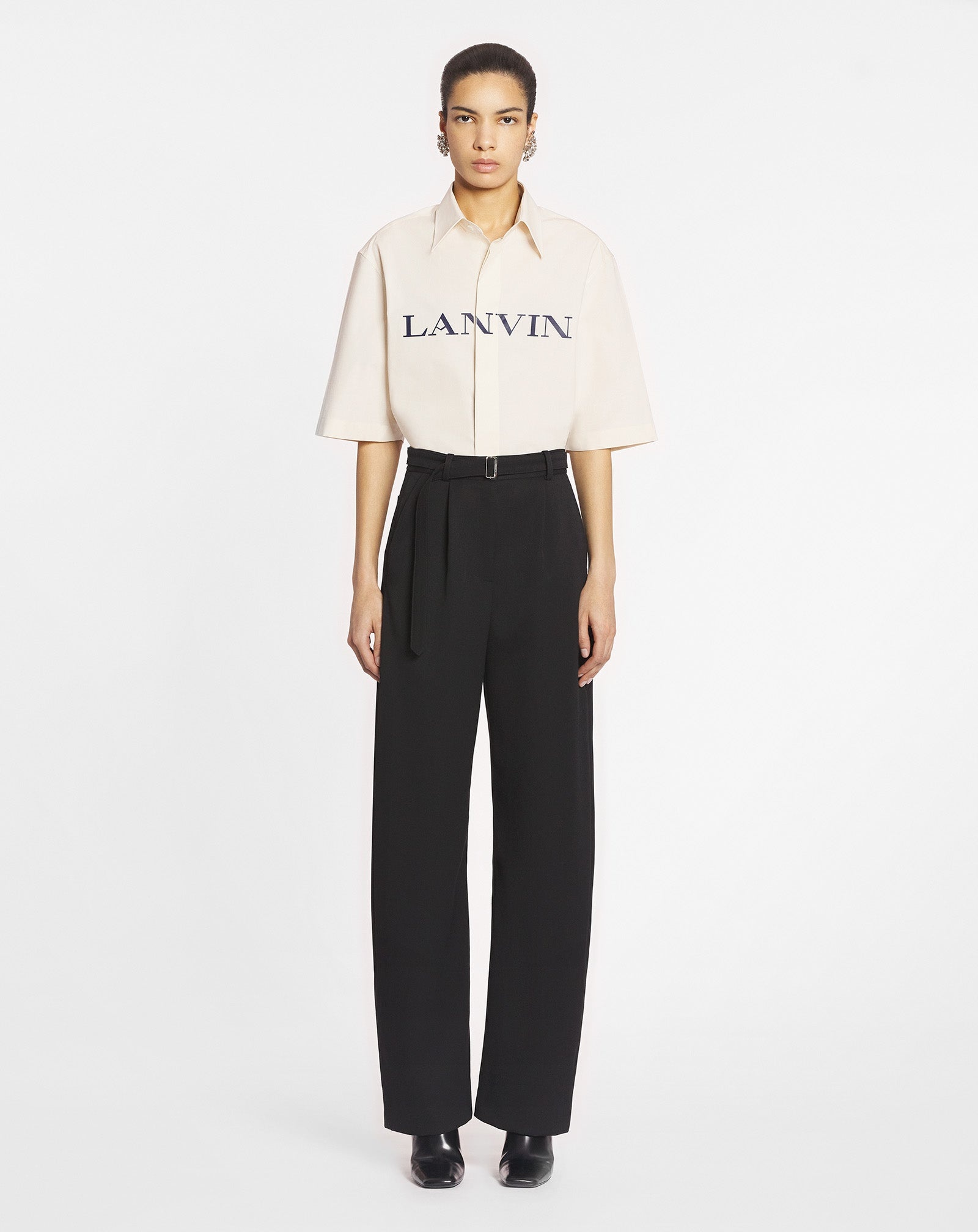 LANVIN UNISEX PRINTED SHIRT - 3