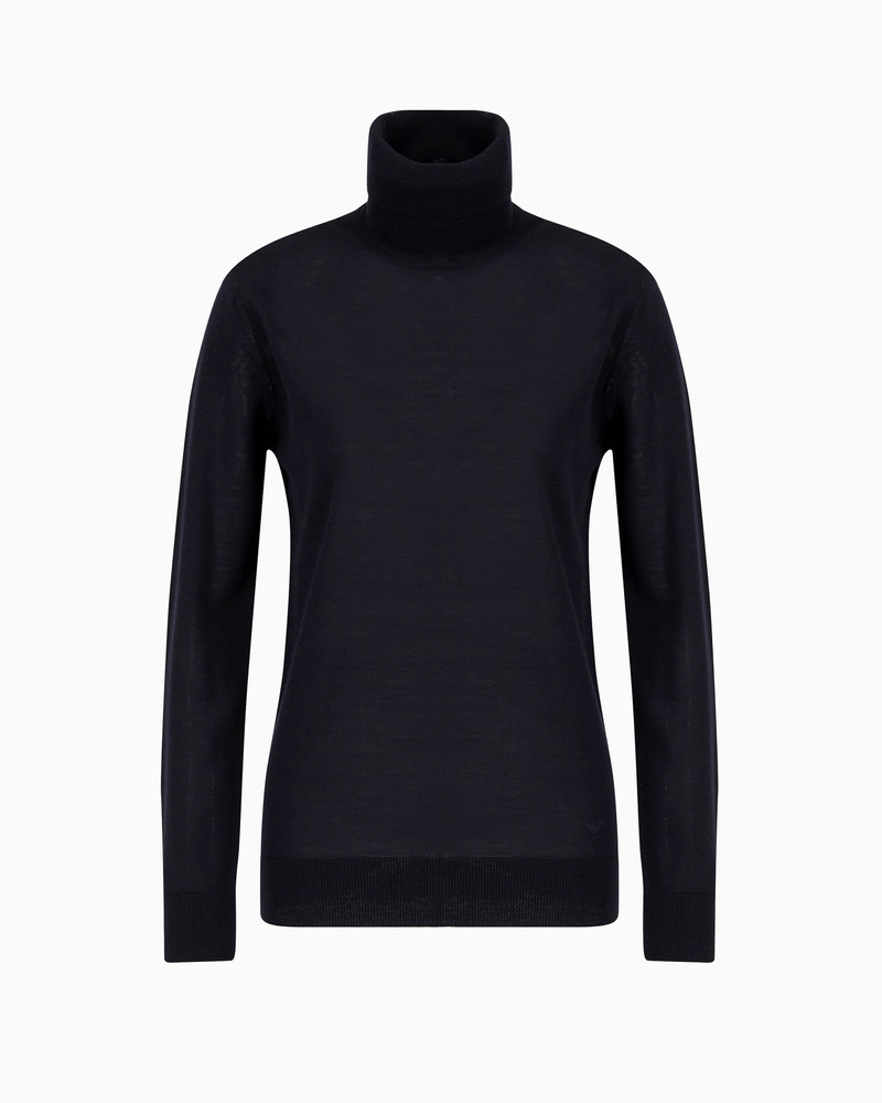 Pure virgin-wool rollneck 1