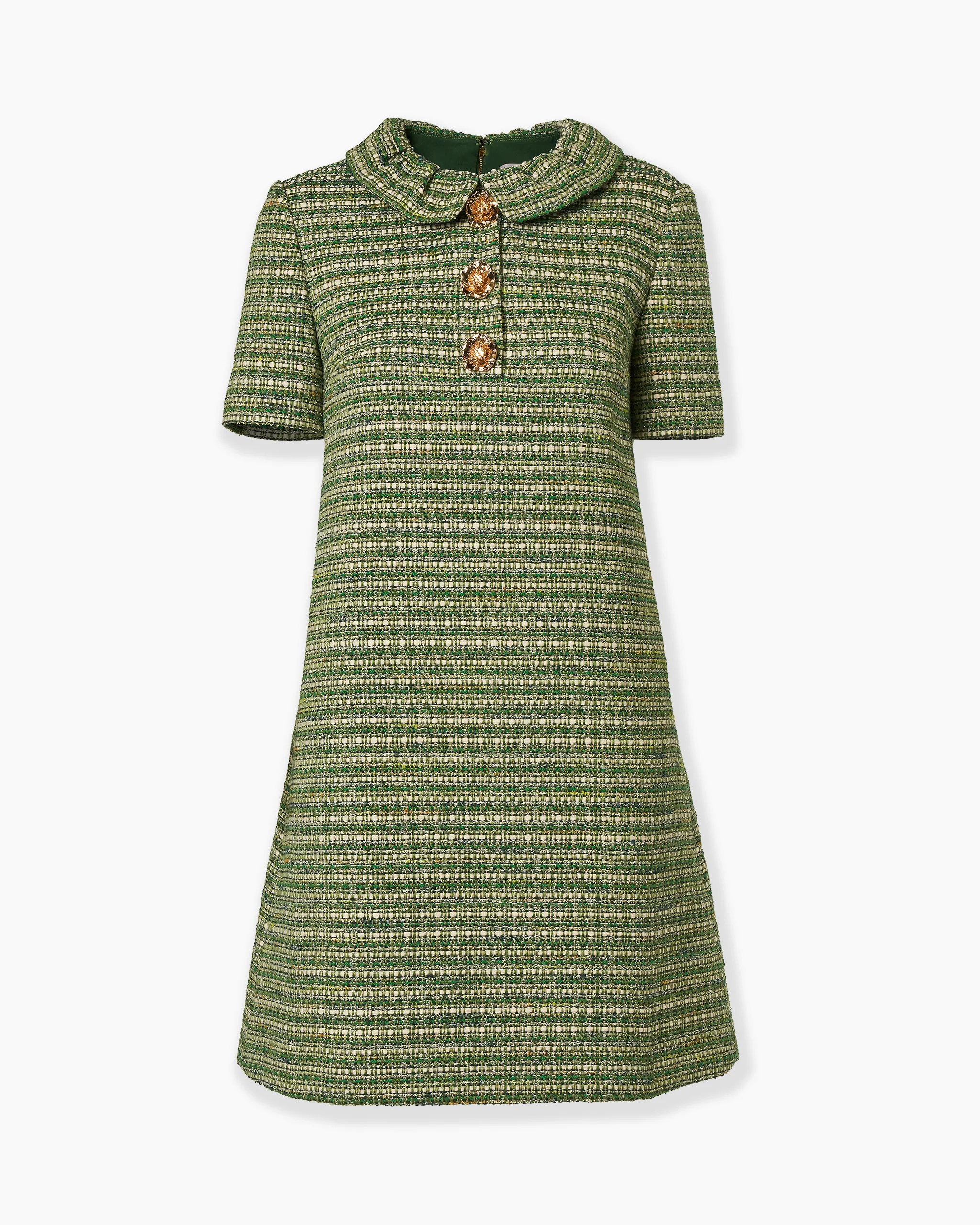 Tweed Mini Dress - 1