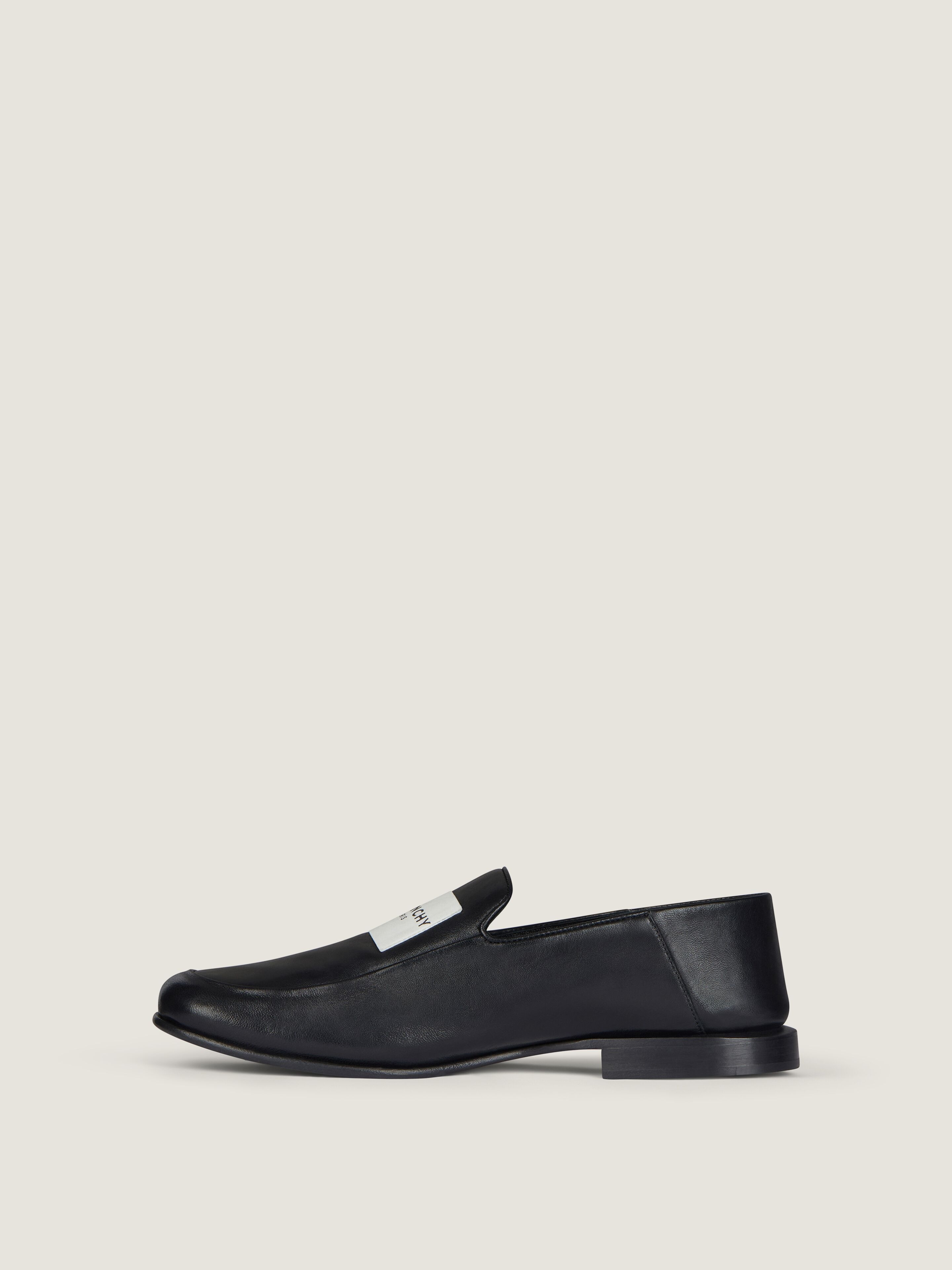 LABEL LOAFERS IN LEATHER - 3