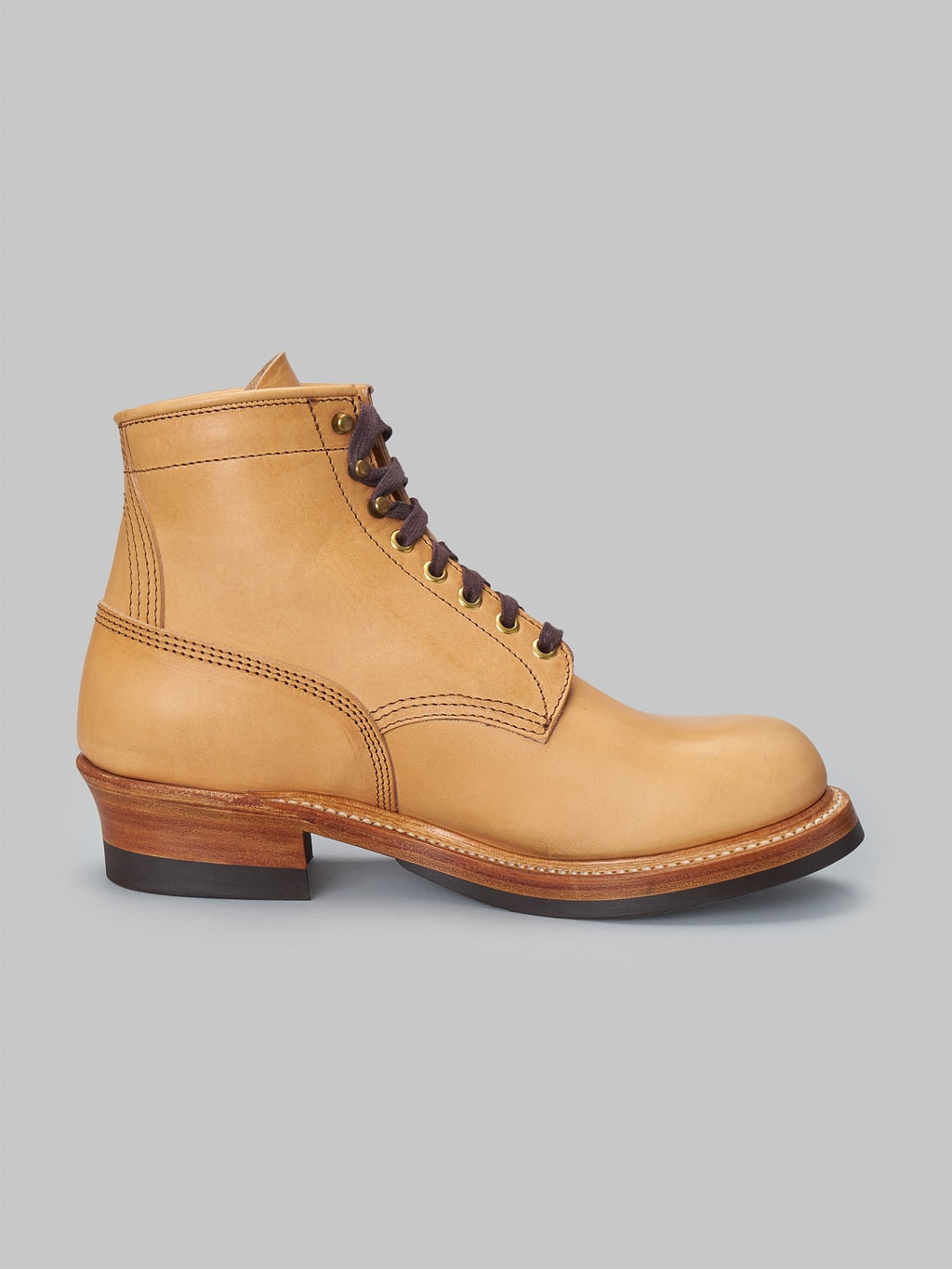 John Lofgren Steel Gang SW Boots Badalassi Carlo Vegetable Tanned Leather Bone - 4