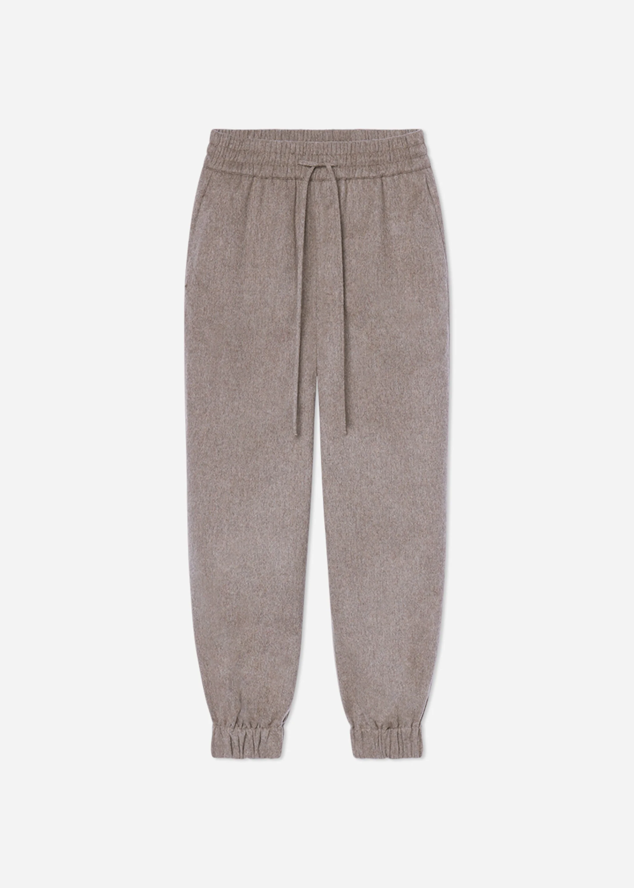Flannel Jogger in Wool Cashmere - 1