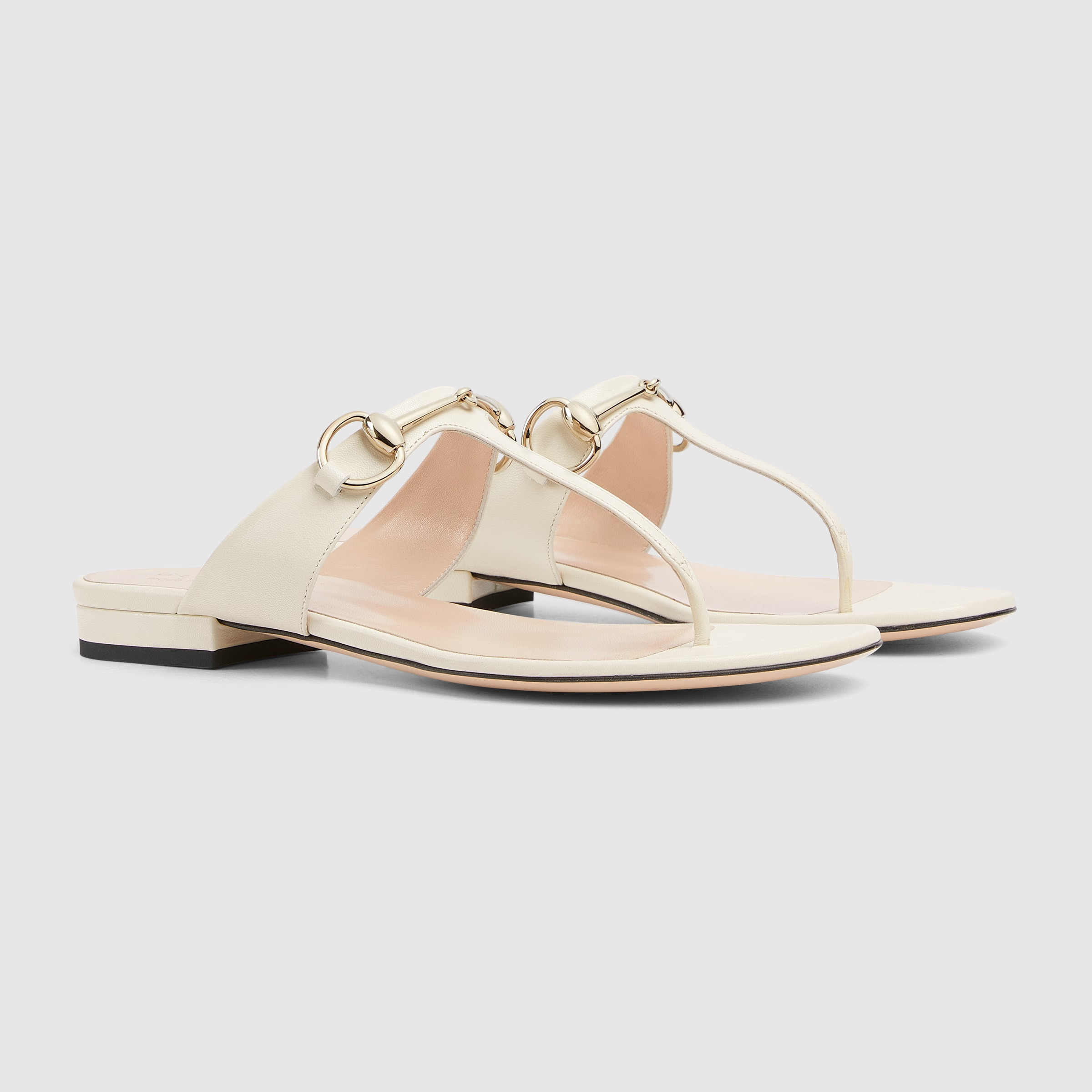 Women's thong sandal with Horsebit - 2