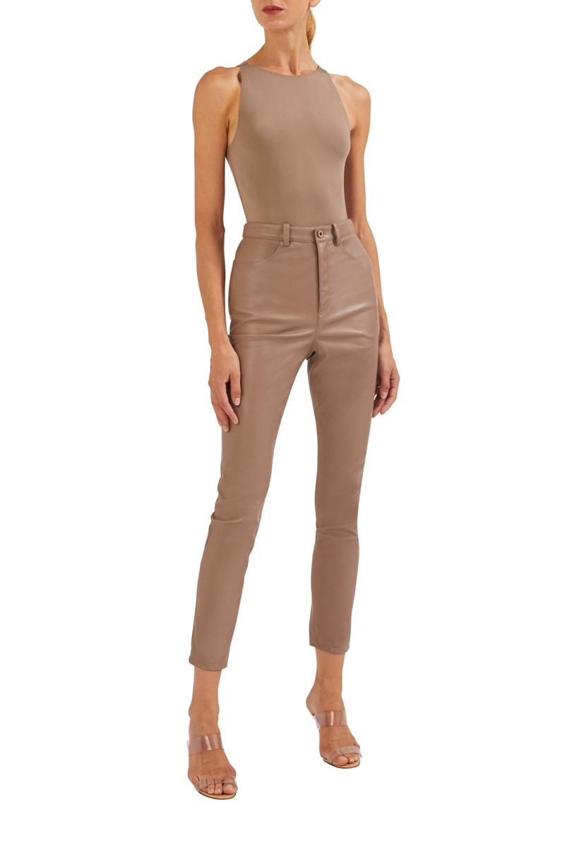 LAPOINTE Faux Leather Skinny Jean outlook