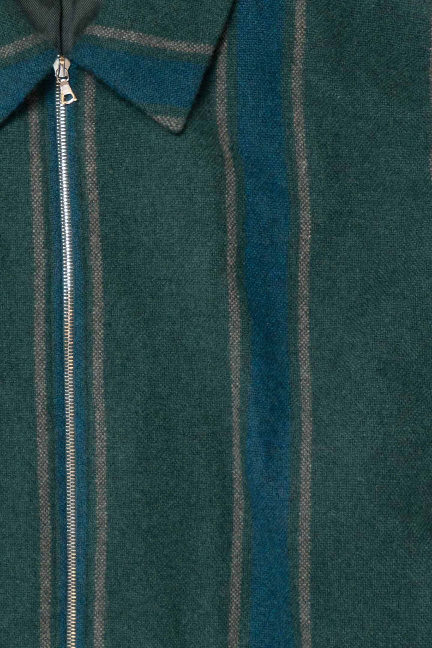 CASTLE STRIPE BOXY JACKET - 3