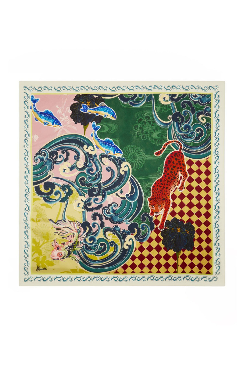 Rochester Silk Scarf 1