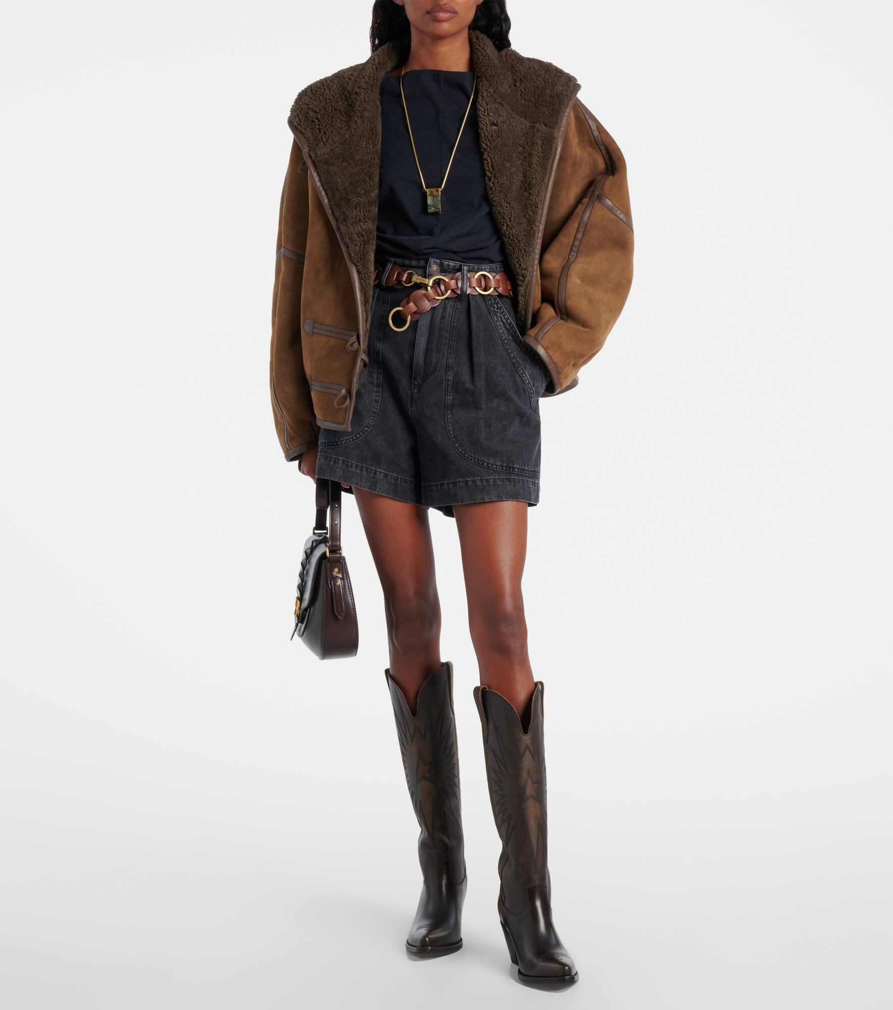Wish Star leather cowboy boots - 3