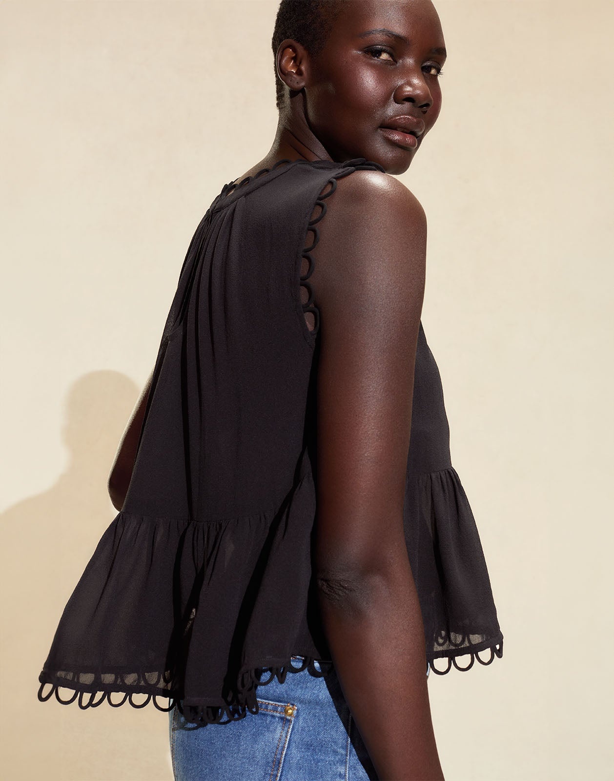 Annabelle Sleeveless Blouse - 5