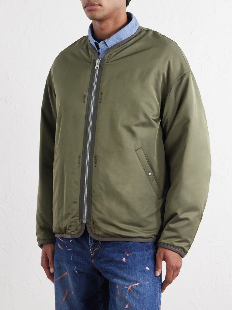 Wool and Silk-Blend Twill Down Liner Jacket 3