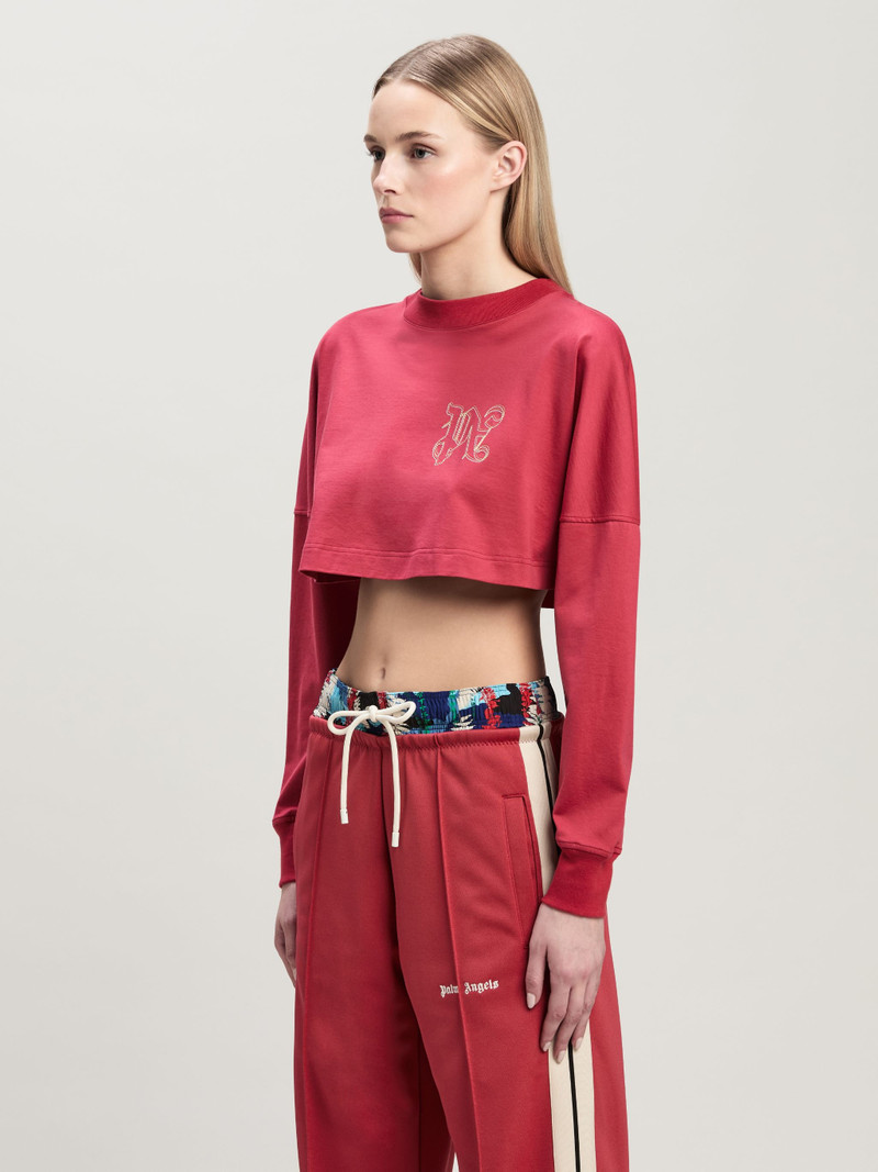 Double Monogram Crop T-Shirt 4