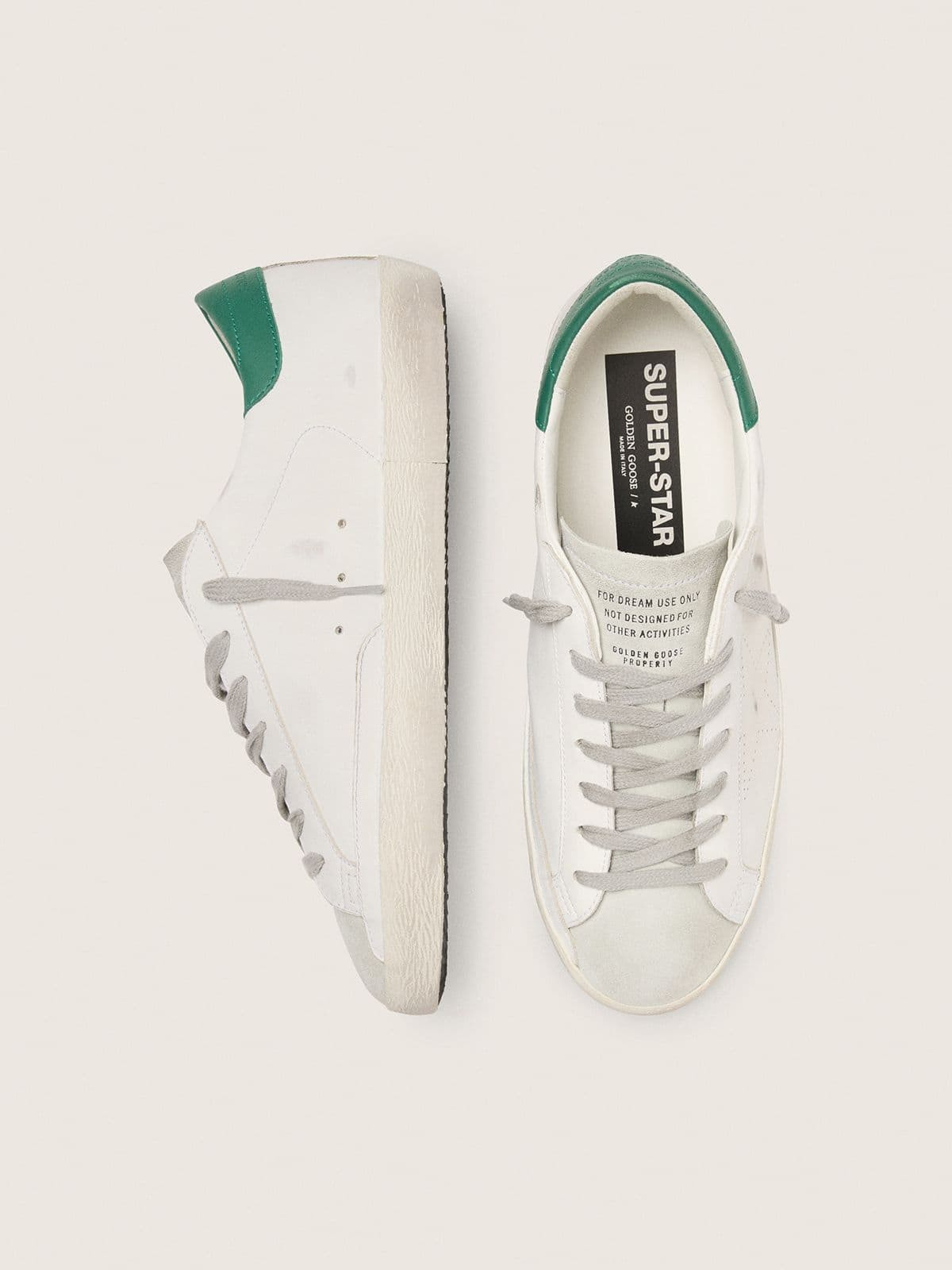 Men’s Super-Star with perforated star and green heel tab - 3