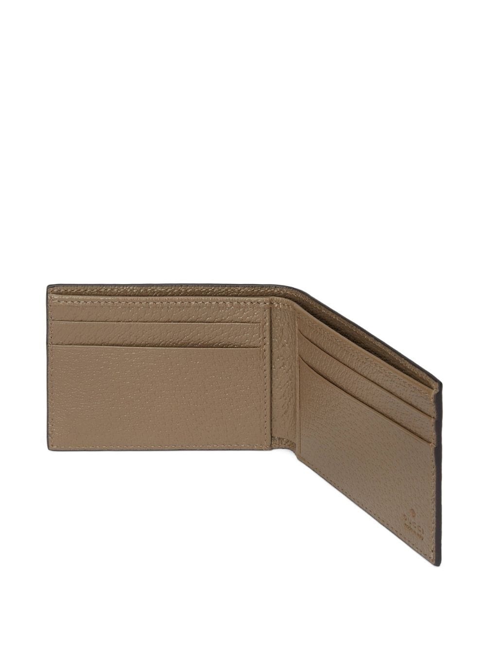 logo-plaque leather wallet - 5