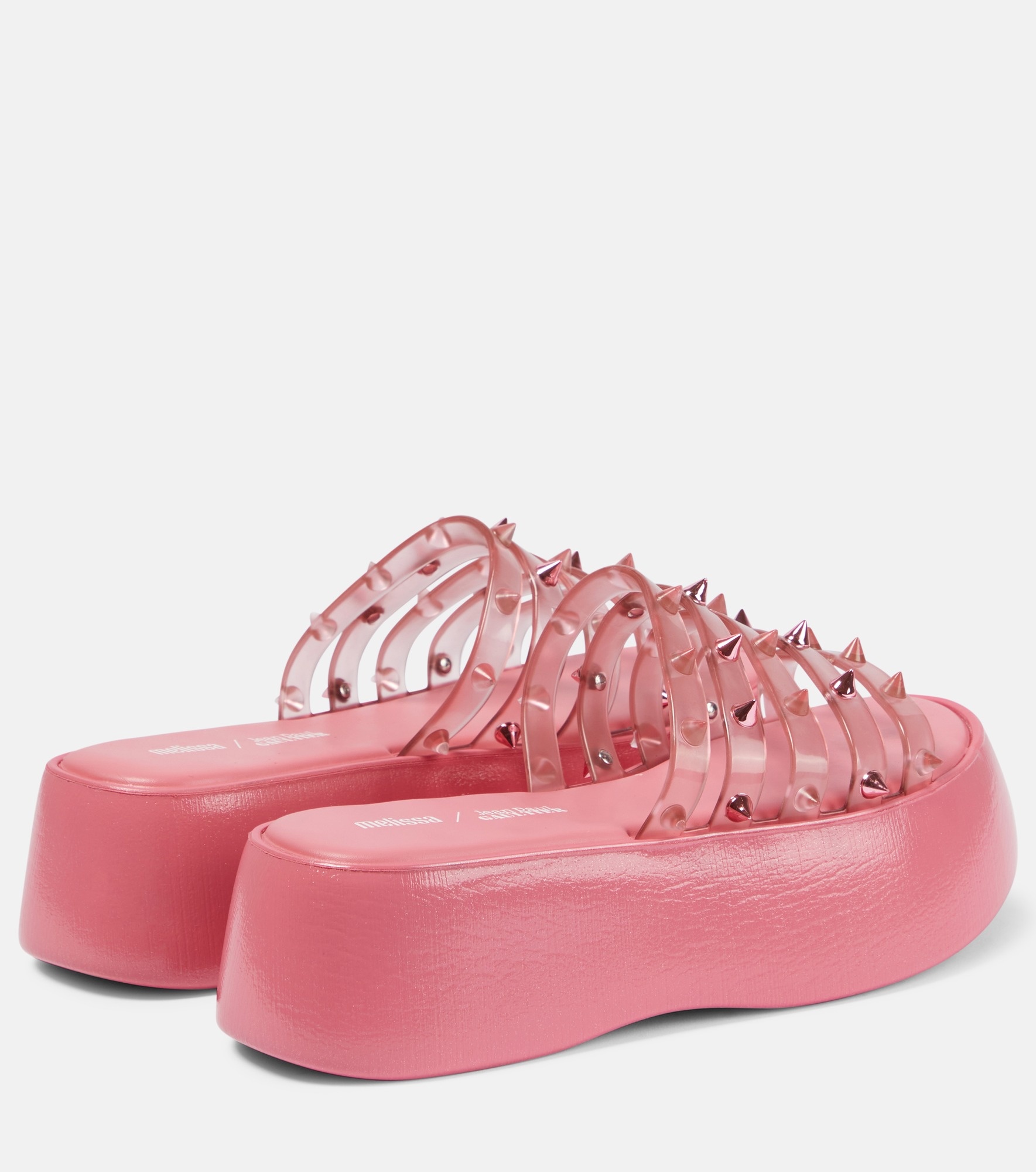 x Melissa Becky Punk platform slides - 3