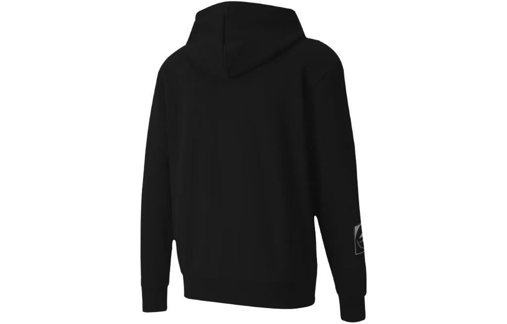 PUMA Rebel Full-Zip Hoody Jacket 'Black White' 585488-51 - 2