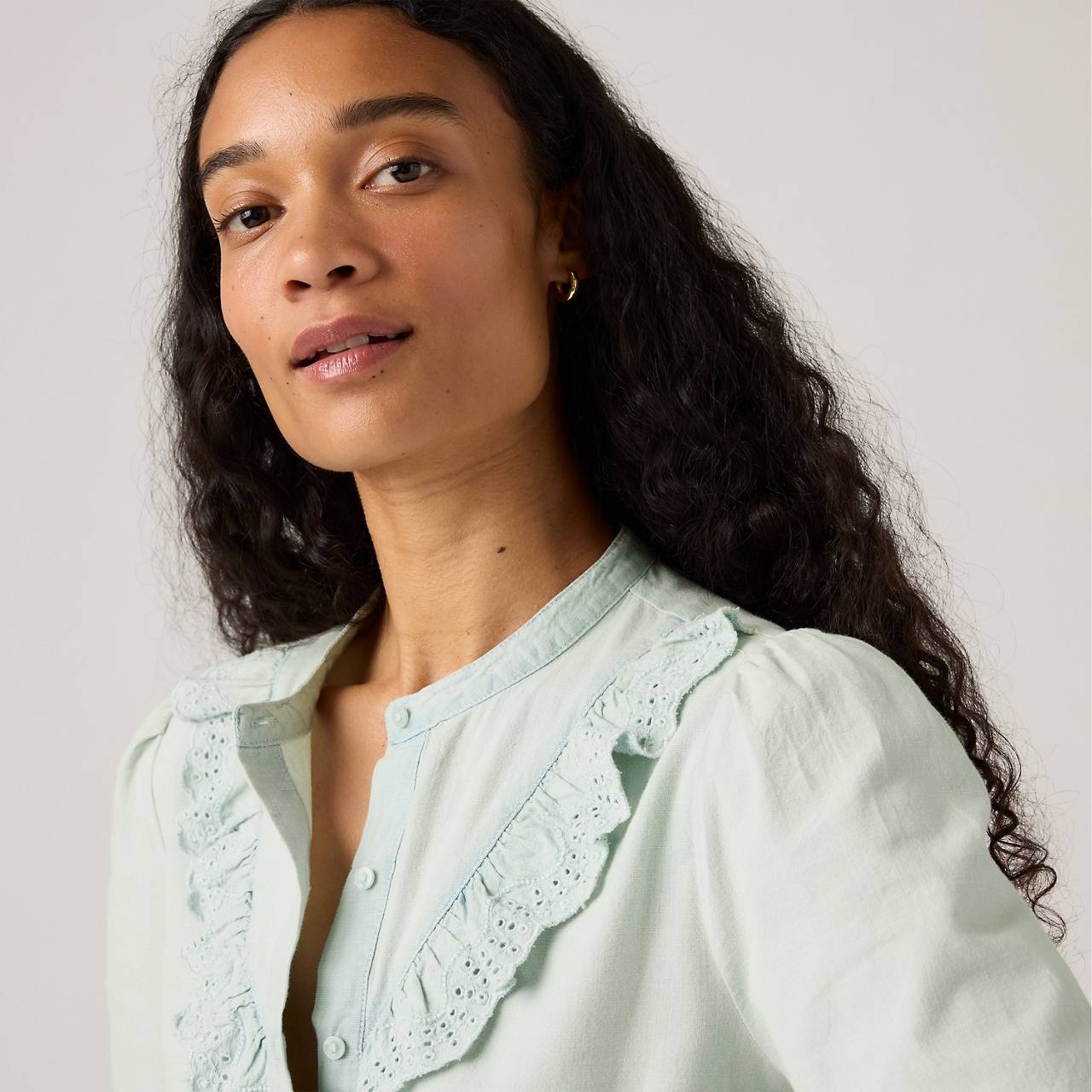 JANE EYELET BLOUSE - 4