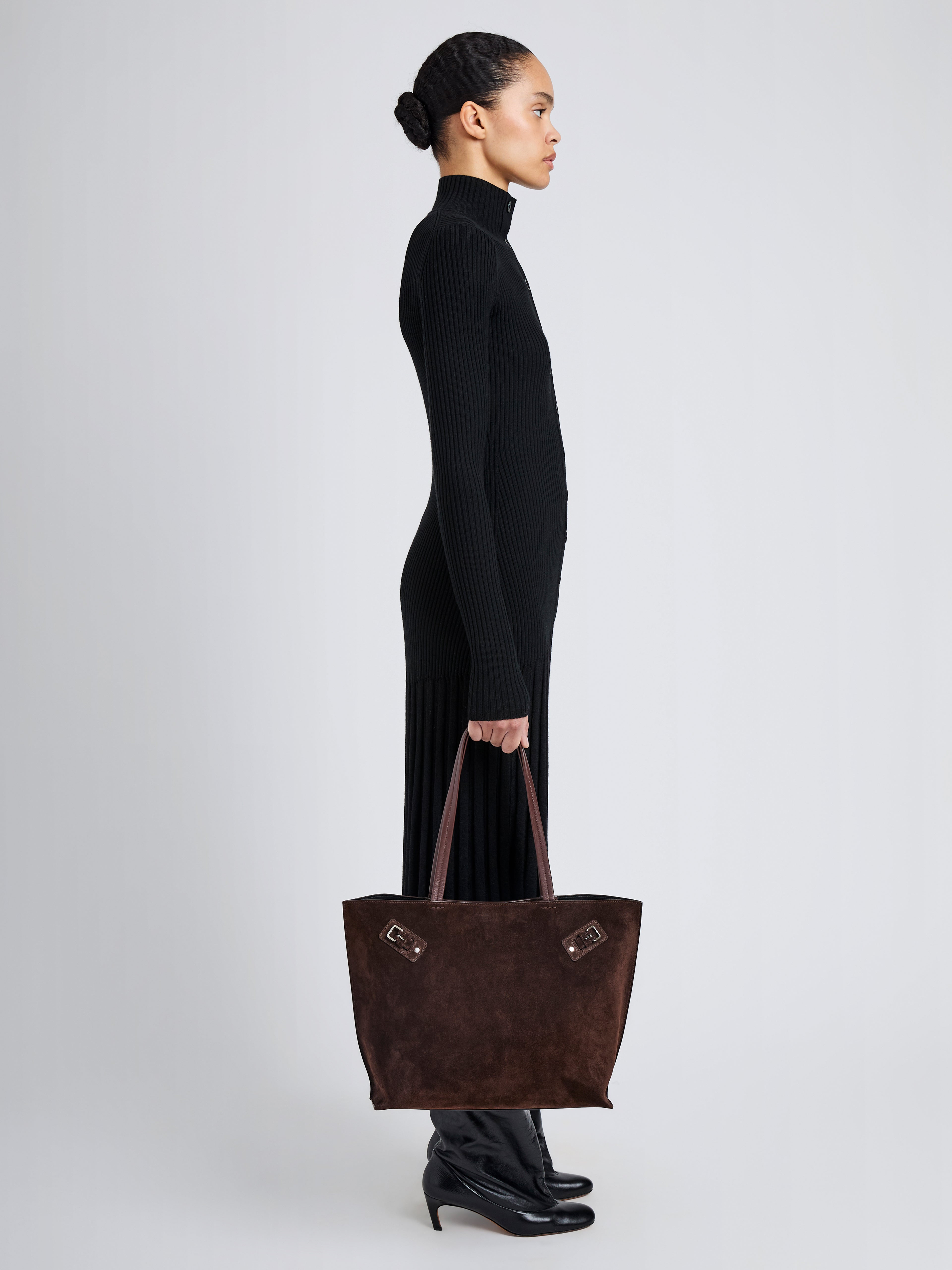 Days Tote in Soft Suede - 6