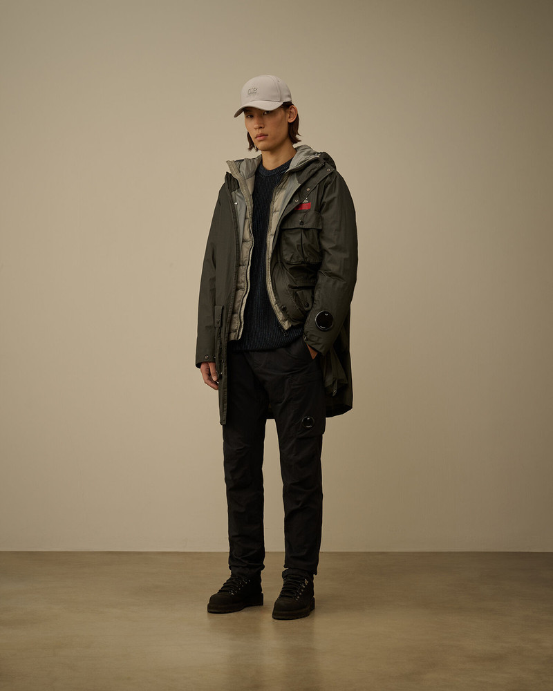 C.P. Company Diagonal Flatt Nylon Regular Cargo Pants outlook