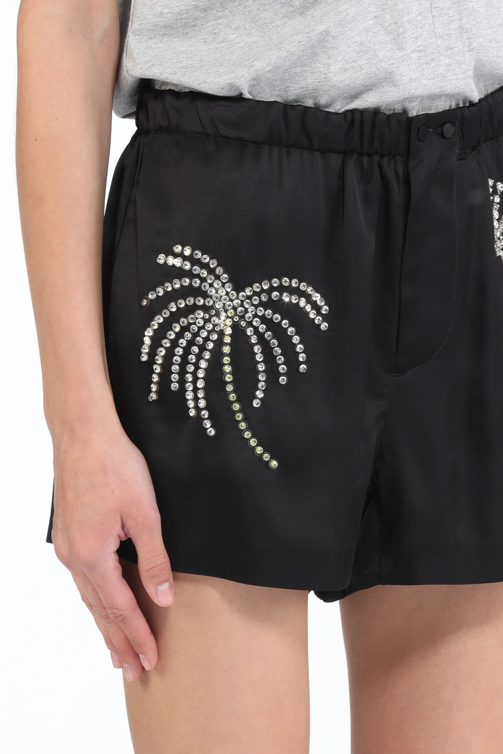 CRYSTAL-EMBELLISHED SHORTS - 5