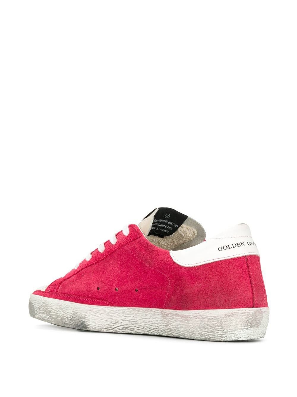 Superstar glitter star suede sneakers - 3