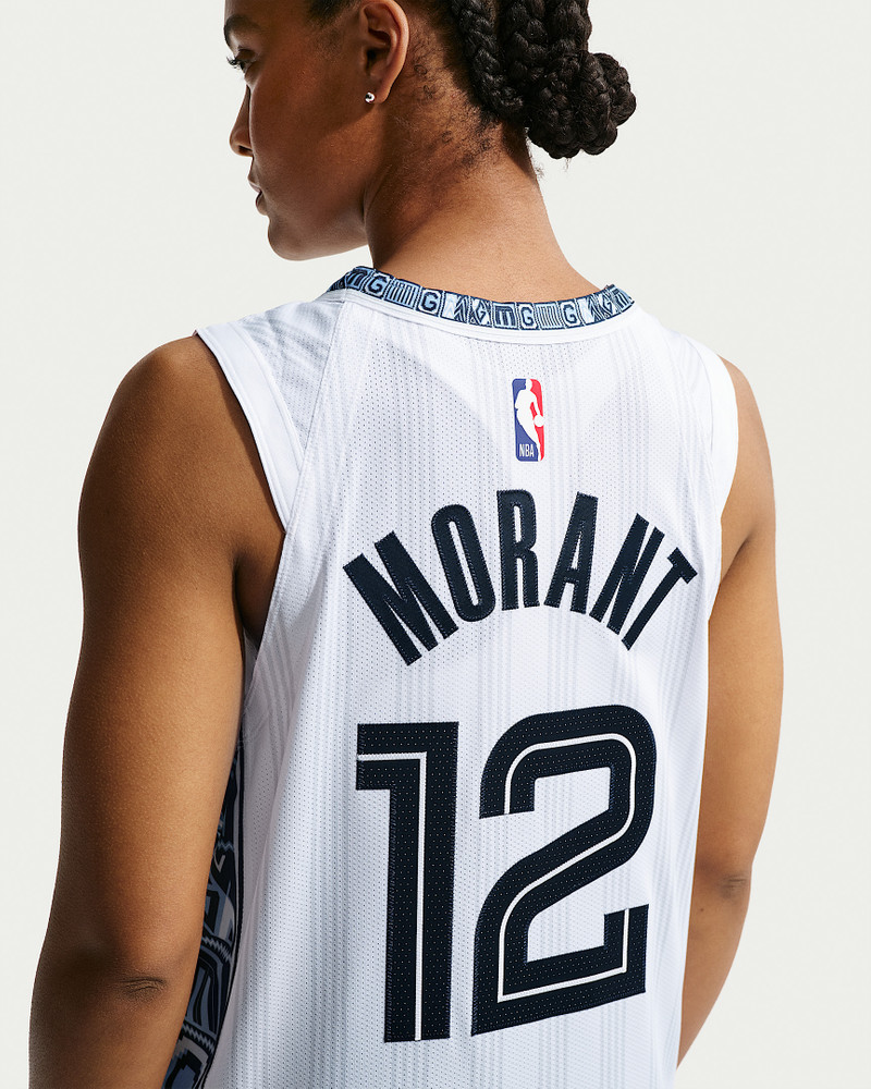 Ja Morant Memphis Grizzlies City Edition Men's Nike Dri-FIT ADV NBA Authentic Jersey 4