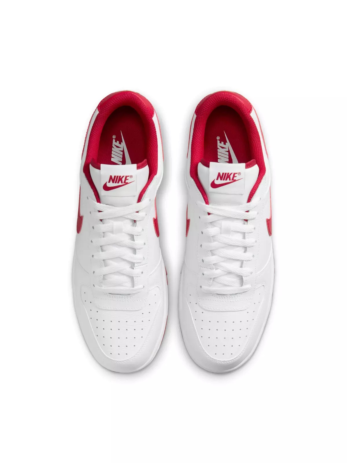 Big Low "White/Gym Red" Men's Shoe - 4