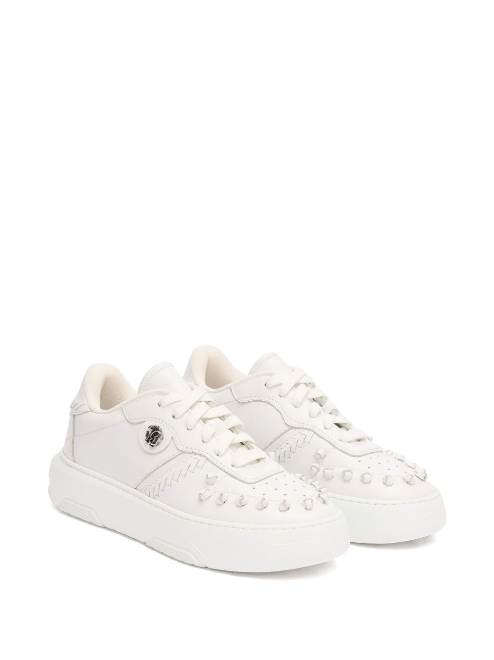 leather sneakers - 2