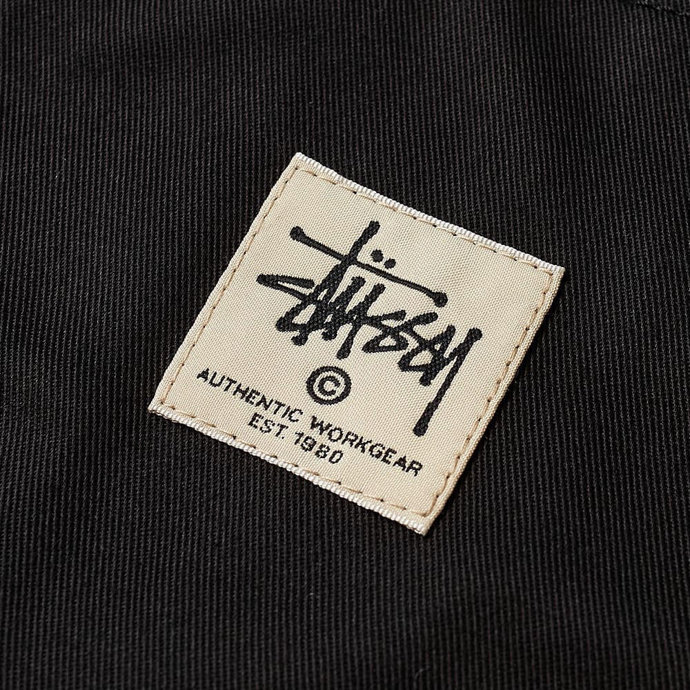 Stussy Zip Up Work Shirt - 4