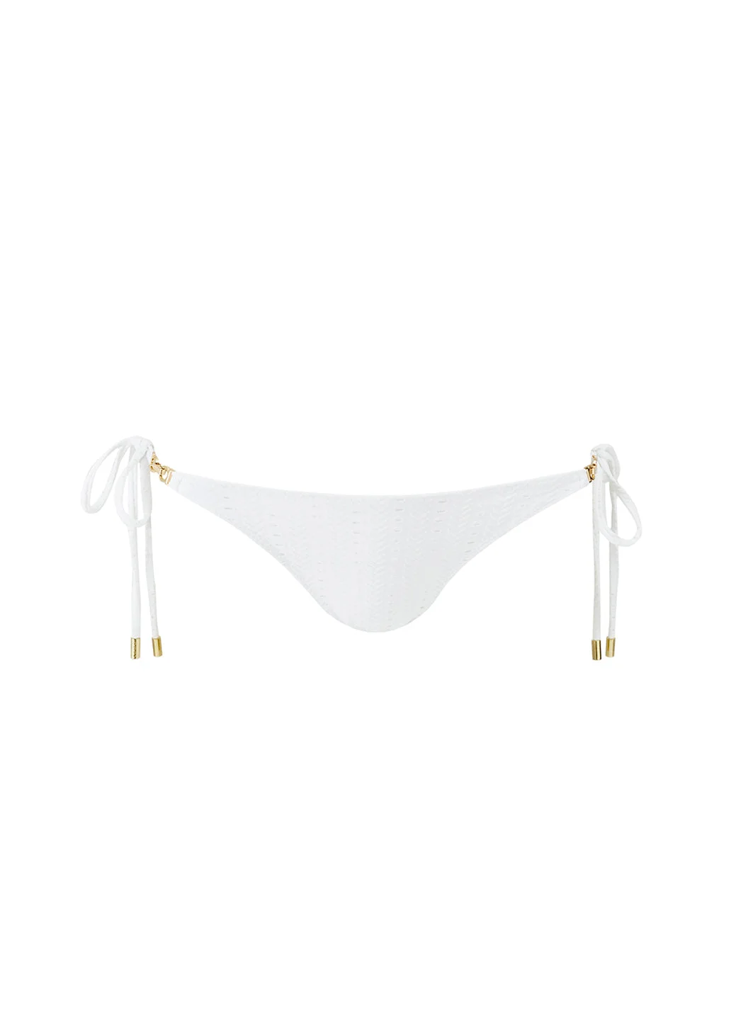 MIRO WHITE ARROWS BIKINI BOTTOM - 1