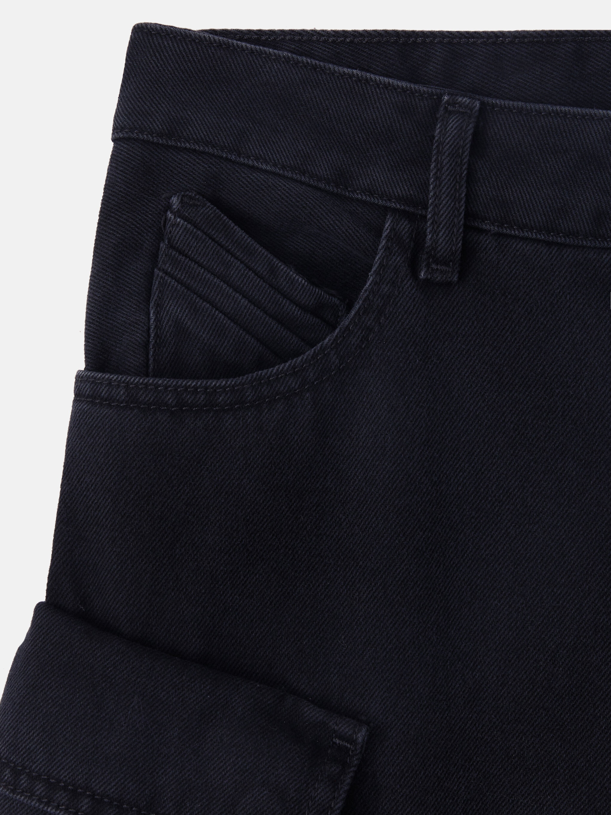 ''FERN'' BLACK LONG PANTS - 4