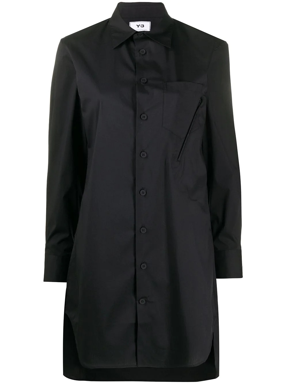 Yohji Yamamoto longline shirt  - 1