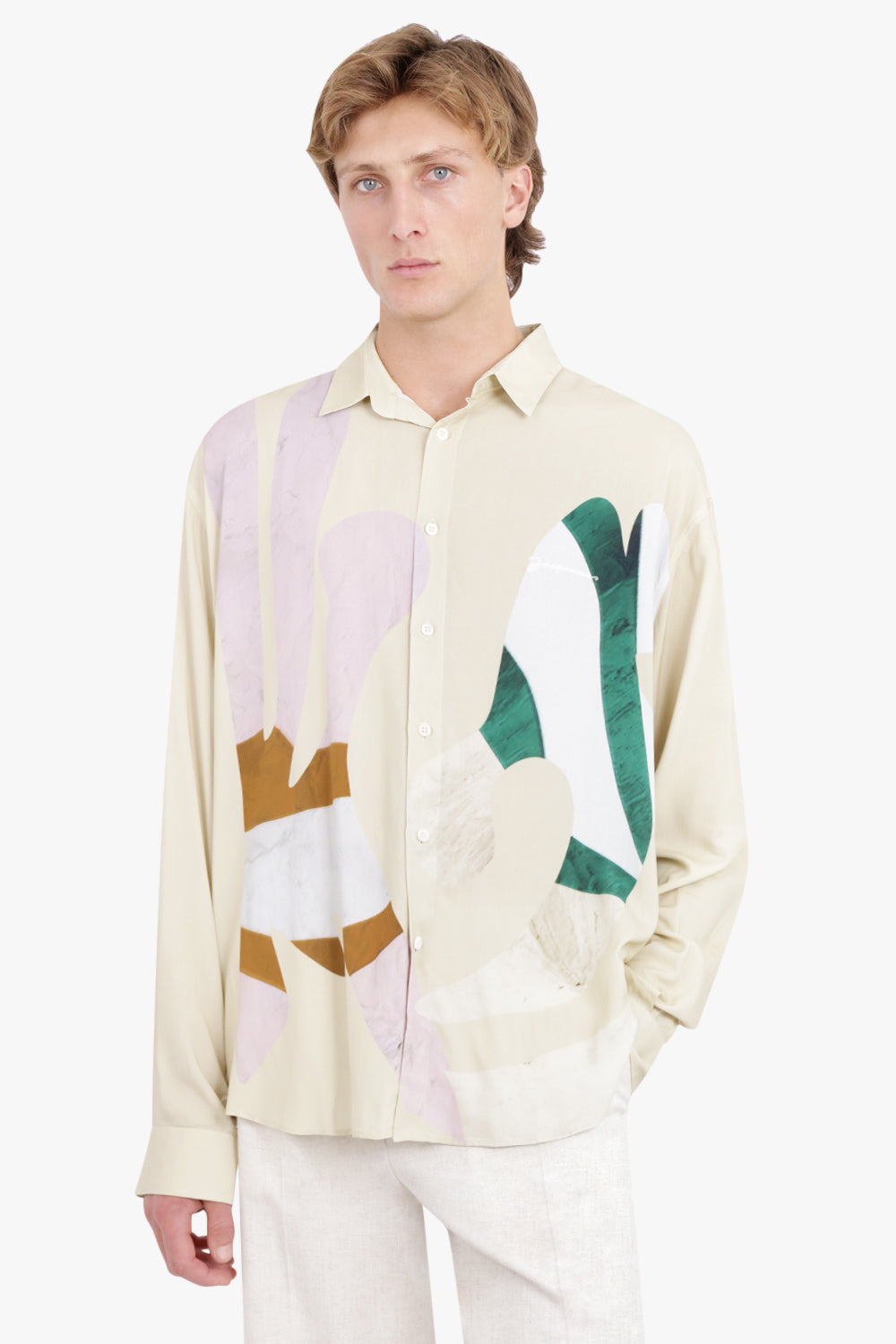 LA CHEMISE SIMON | BAIGNEUSES BEIGE - 3