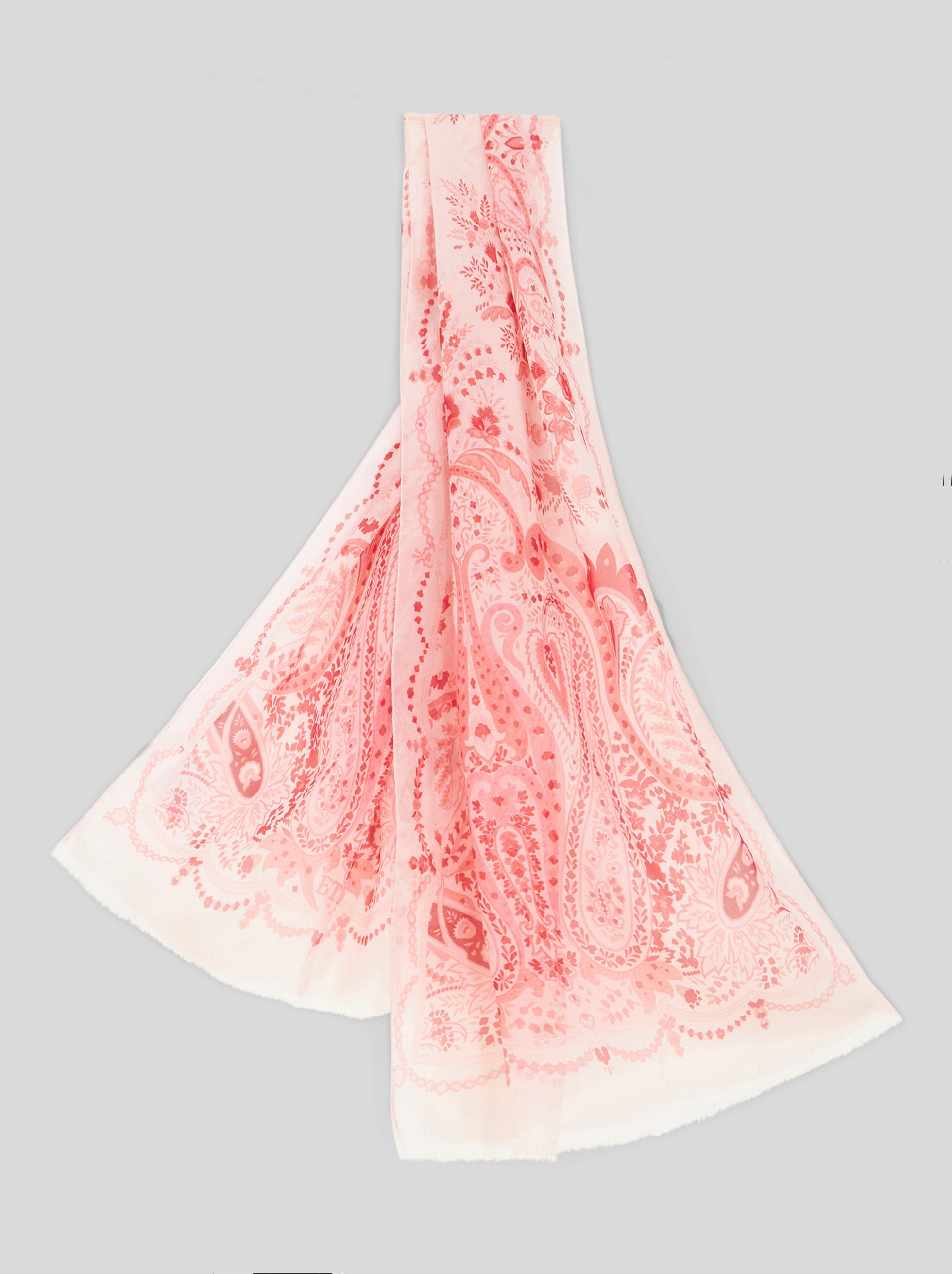 PAISLEY SILK SCARF - 1