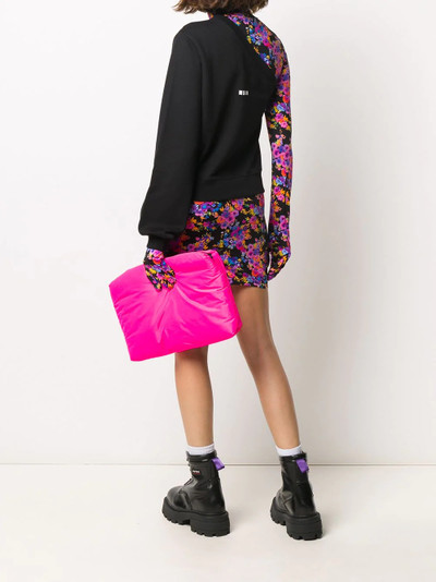 MSGM one-shoulder sweatshirt outlook