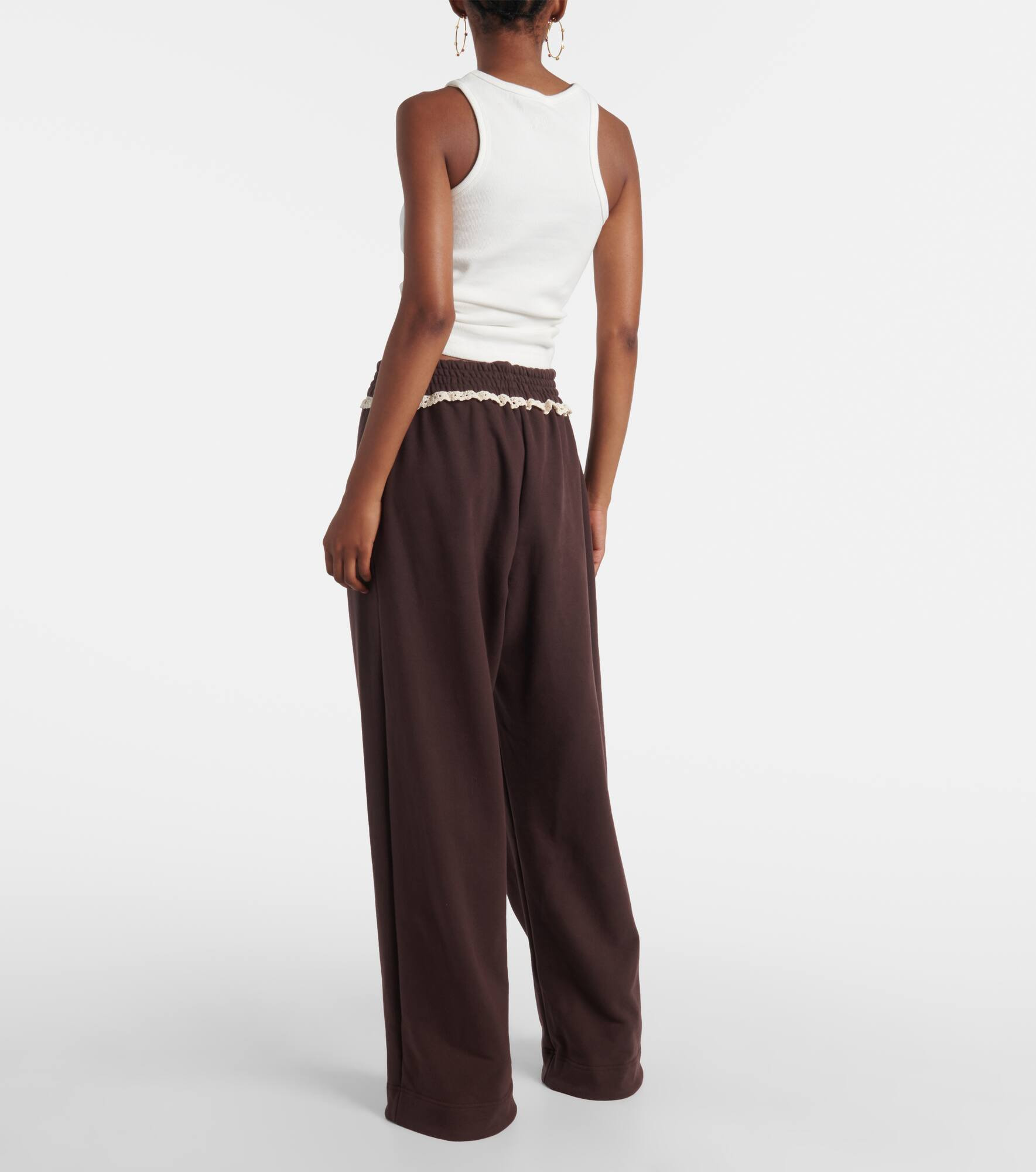 Cotton jersey sweatpants - 3