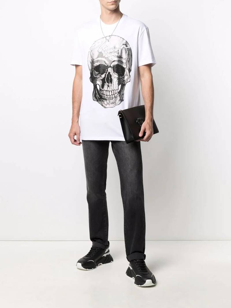 PHILIPP PLEIN skull-print T-shirt outlook