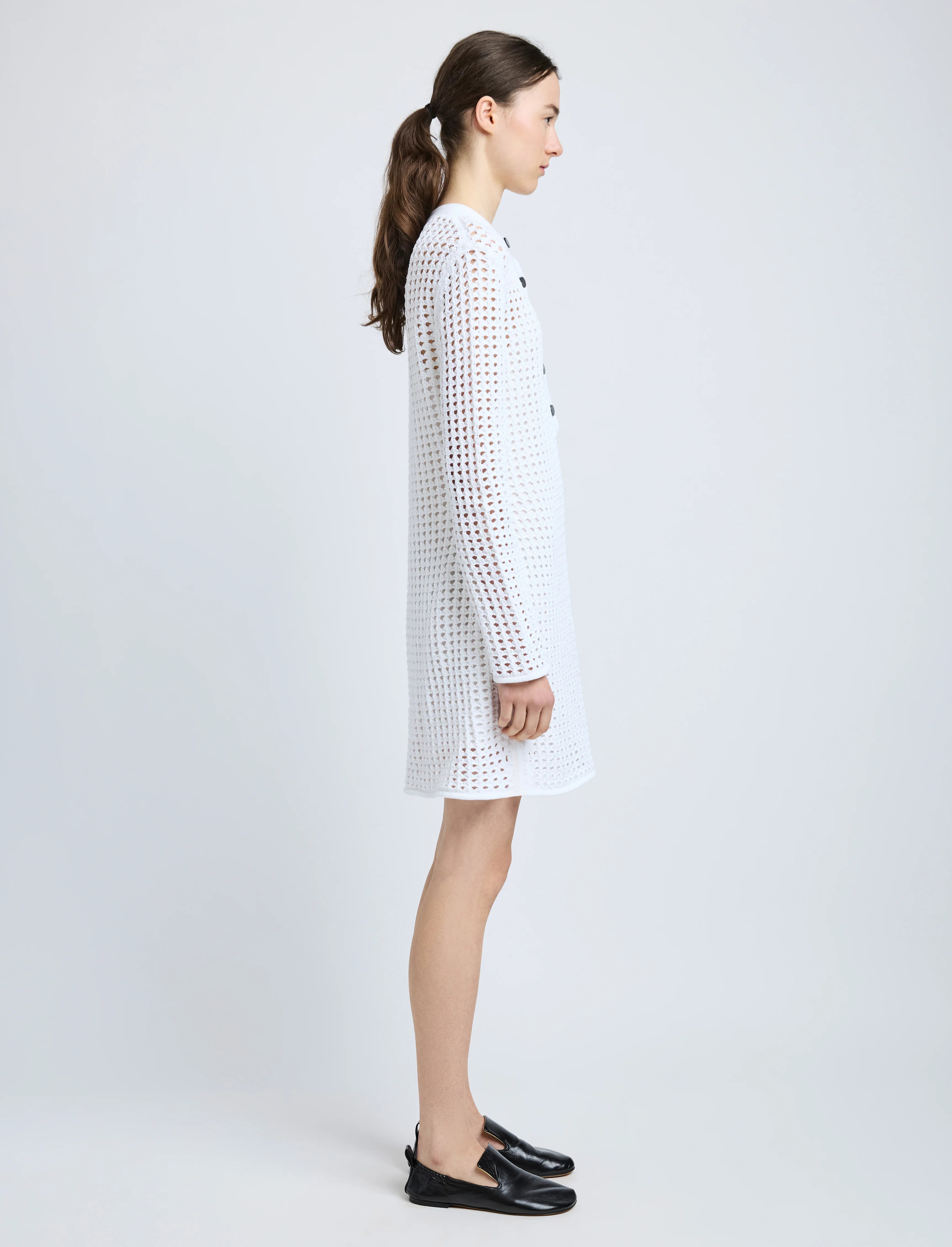 Micah Dress in Open Crochet - 3