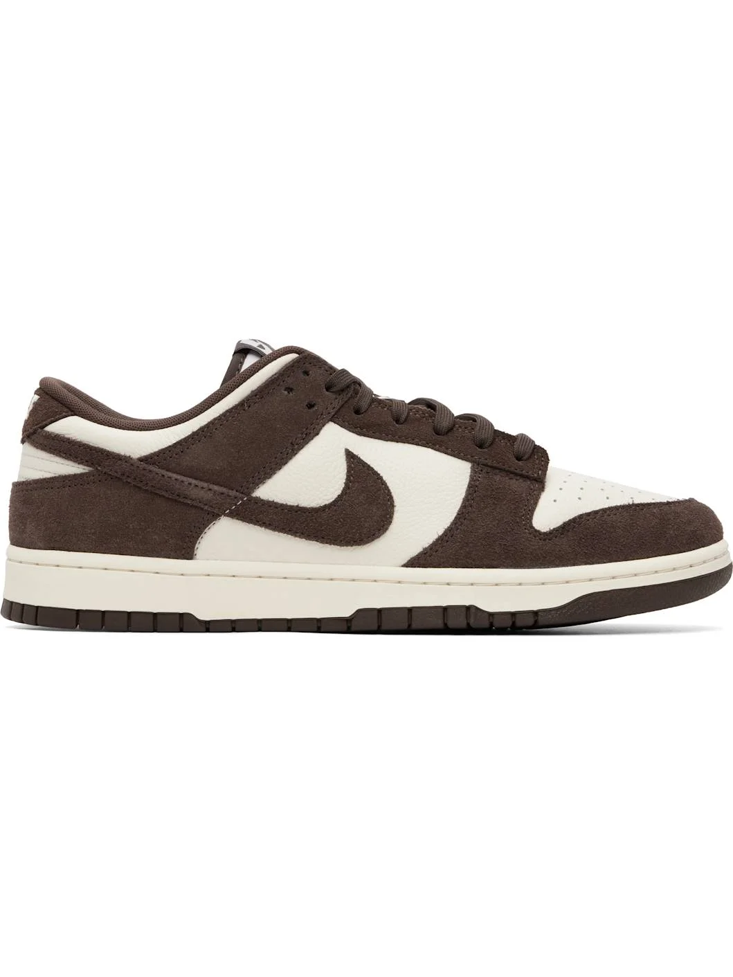 Brown & Off-White Dunk Low Retro SE Sneakers - 1