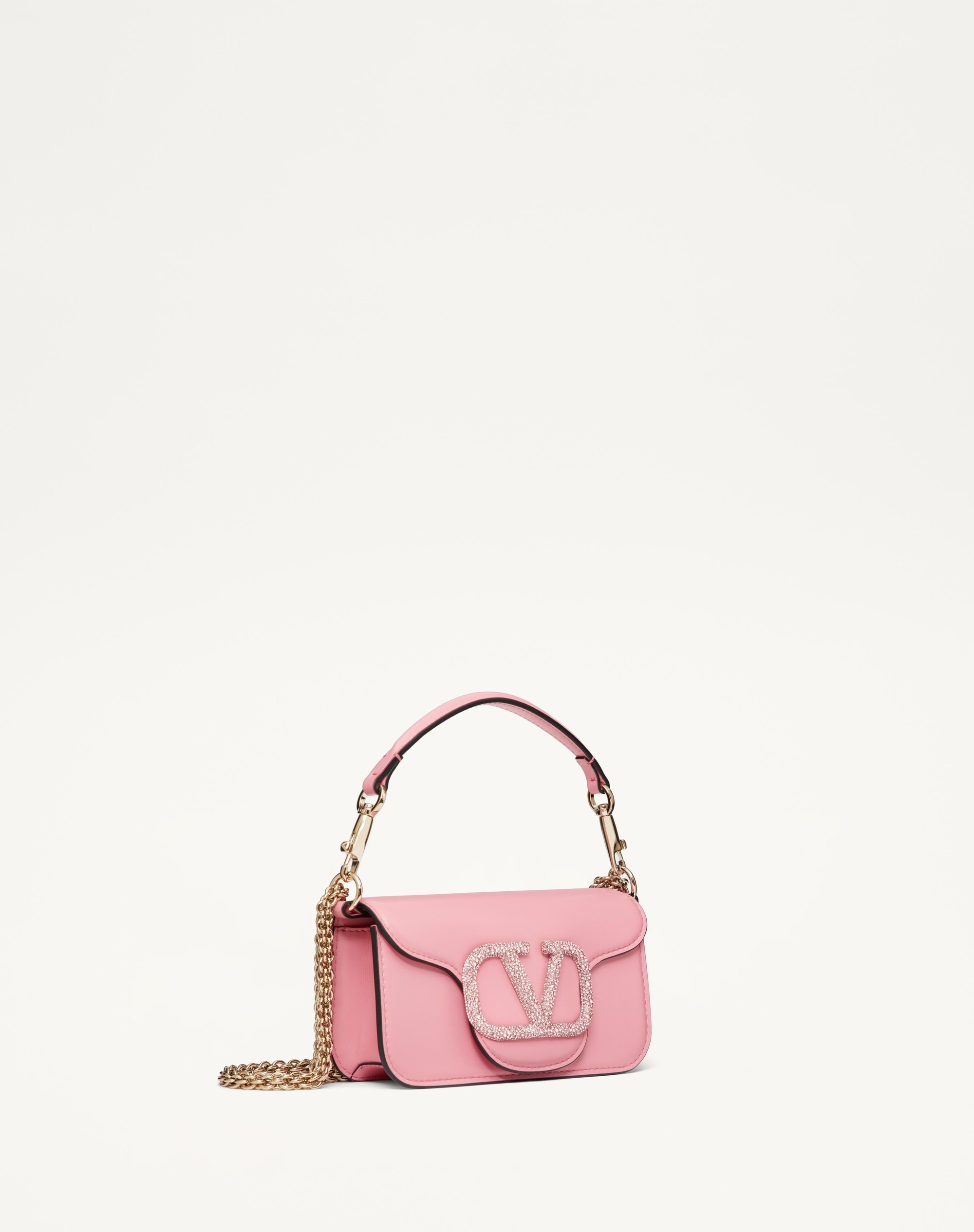 VALENTINO GARAVANI LOCÒ SMALL SHOULDER BAG WITH JEWEL LOGO - 2