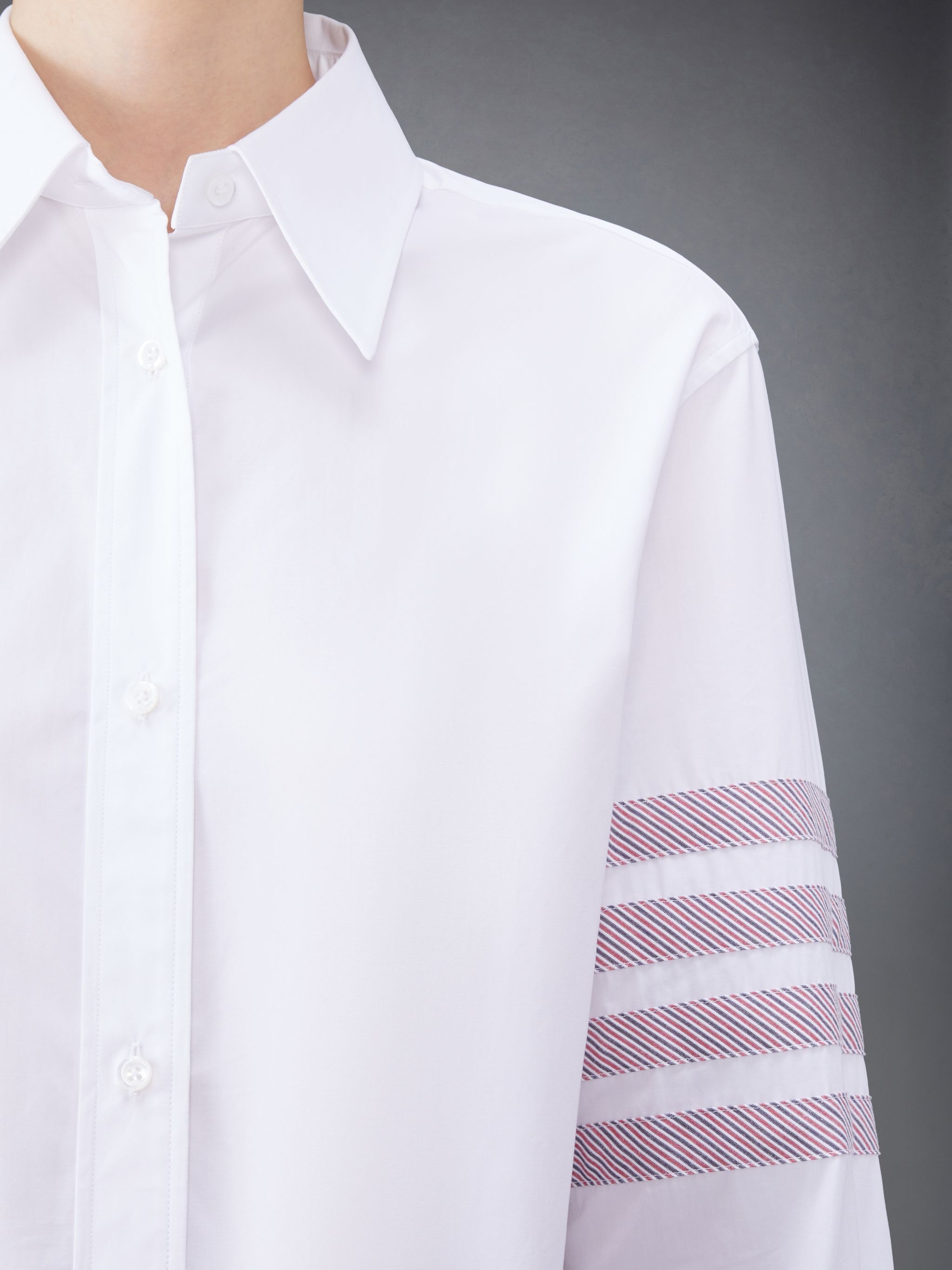4-Bar cotton-poplin shirt - 8