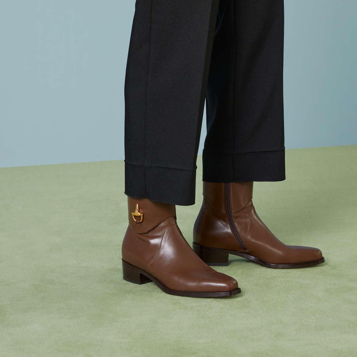 Men's ankle boot with Horsebit detail - 3
