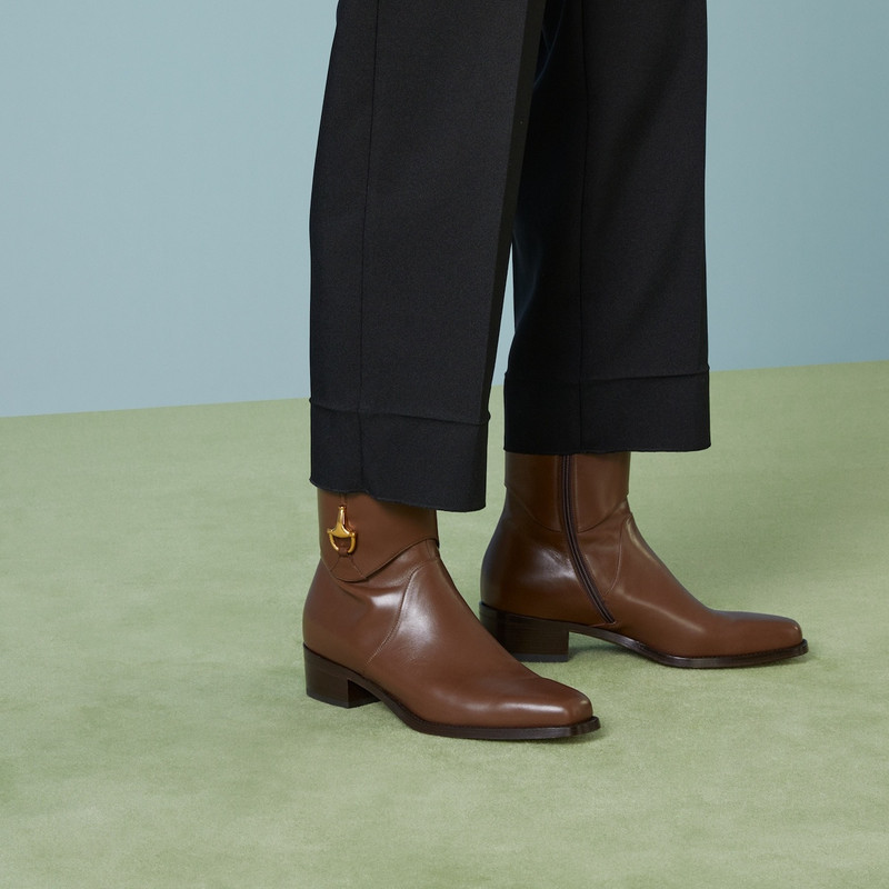 Men's ankle boot with Horsebit detail 3