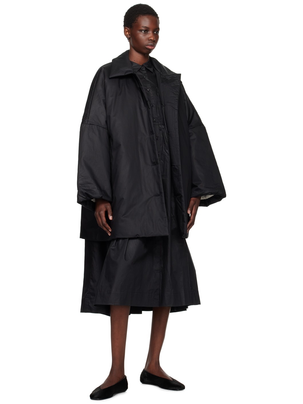 CASEY/CASEY Black Triangle Coat | REVERSIBLE