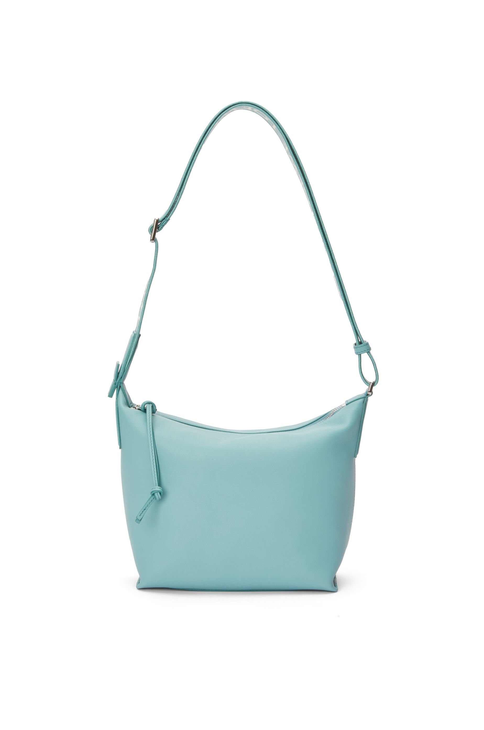 Small Cubi crossbody bag in supple smooth calfskin and jacquard - 2